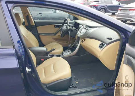 2013 Hyundai Elantra Limited z USA, uszkodzony, nr VIN 5NPDH4AE4DH450772